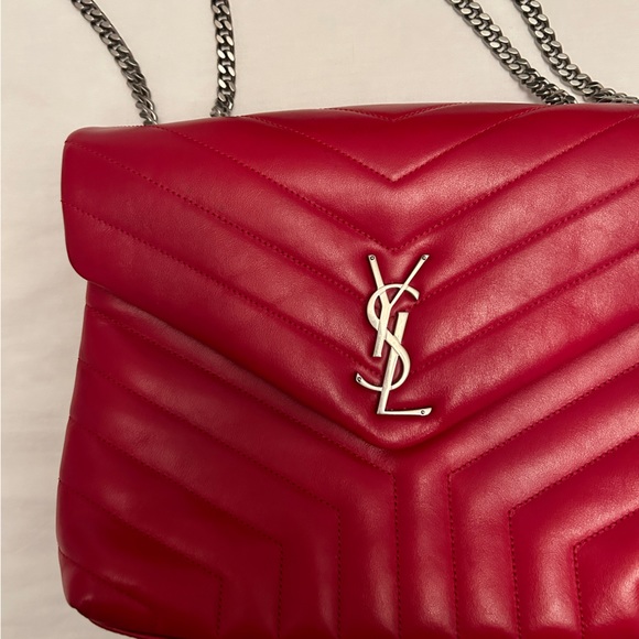 Saint Laurent, red monogram LouLou - Picture 3 of 7